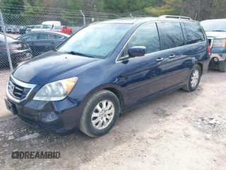 2008 Honda Odyssey EX with VIN 5FNRL384X8B041143, listed as a IAAI auction lot 42085191 with 218,724 mi miles. Bid and sale history available at carsss.com. Image 2.