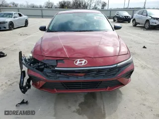 2025 Hyundai Elantra SEL Sport with VIN KMHLM4DG4SU916624, listed as a Copart auction lot 45486275 with 995 mi miles and Salvage Title. Bid and sale history available at carsss.com. Image 5.
