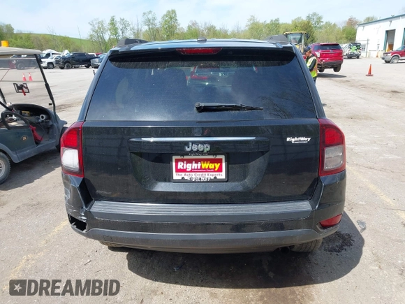 2016 Jeep Compass Sport with VIN 1C4NJCBA2GD641289, listed as a IAAI auction lot 42212542 with 121,447 mi miles and . Bid and sale history available at DreamBid. Image 16.