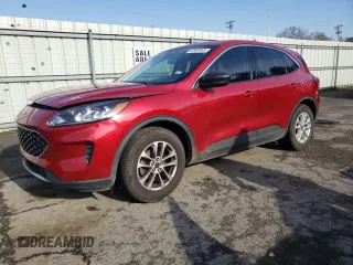 2022 Ford Escape SE with VIN 1FMCU0G63NUA24980, listed as a Copart auction lot 42552545 with 56,063 mi miles and Salvage title. Bid and sale history available at DreamBid. Image 1.