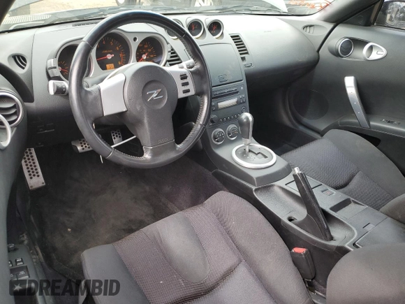 2004 Nissan 350Z Touring with VIN JN1AZ34E04T063110, listed as a Copart auction lot 50124855 with 142,383 mi miles and Salvage Title. Bid and sale history available at carsss.com. Image 8.