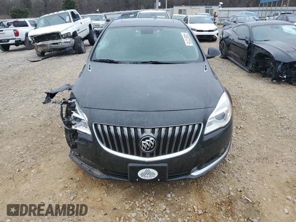 2015 Buick Regal Premium I with VIN 2G4GN5EX6F9182686, listed as a Copart auction lot 43597215 with 123,836 mi miles and Clean Title. Bid and sale history available at carsss.com. Image 5.