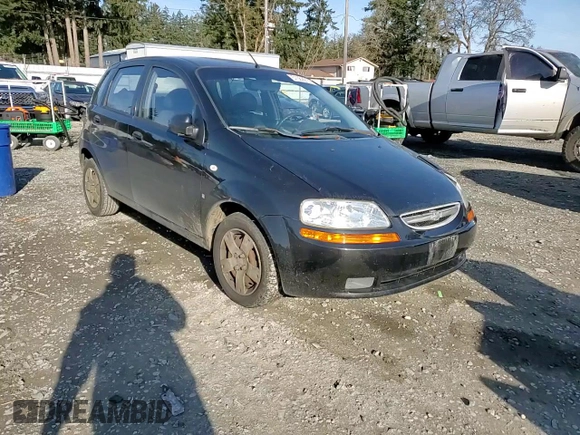 2008 Chevrolet Aveo LS with VIN KL1TD66608B164419, listed as a Copart auction lot 51552215 with 158,791 mi miles and Salvage Title. Bid and sale history available at DreamBid. Image 11.
