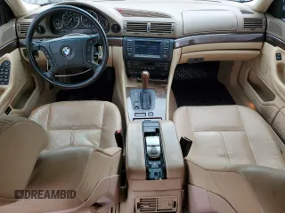 2001 BMW 7 Series 740iL с VIN WBAGH83471DP33111, выставлен на аукционе Copart как лот 61271865 с пробегом 212 250 миль миль и Списание • Salvage title. История ставок и продаж доступна на DreamBid. Изображение 8.