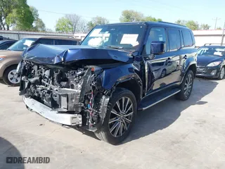 2024 Lexus GX with VIN JTJVBCDX7R5009977, listed as a IAAI auction lot 41833345 with 6,730 mi miles. Bid and sale history available at carsss.com. Image 2.