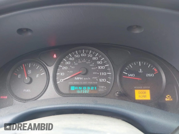 2003 Chevrolet Impala z VIN 2G1WF52E039383388, wystawiony jako IAAI lot #42292147 z przebiegiem 162 382 mil mil oraz . Historia ofert i sprzedaży dostępna na DreamBid. Obrazek 7.