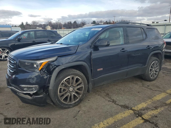 2017 GMC Acadia SLT with VIN 1GKKNVLS2HZ284733, listed as a Copart auction lot 85987894 with 80,872 mi miles and Salvage Title. Bid and sale history available at carsss.com. Image 1.