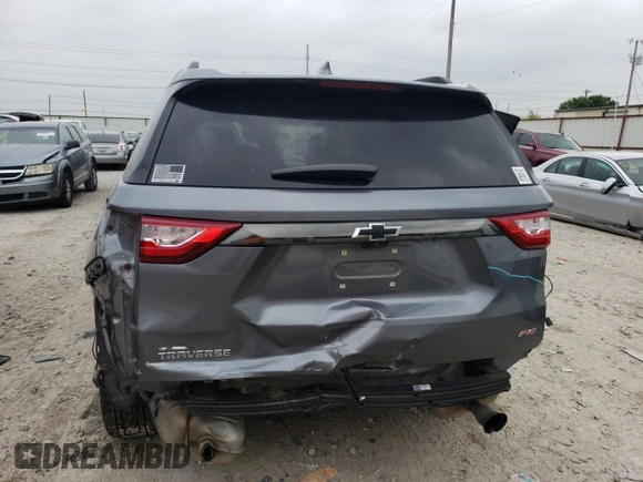 2019 Chevrolet Traverse RS with VIN 1GNERJKX2KJ123962, listed as a Copart auction lot 51050783 with 81,615 mi miles. Bid and sale history available at carsss.com. Image 6.