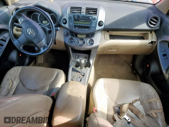 2010 Toyota RAV4 Limited with VIN 2T3DF4DV9AW082112, listed as a Copart auction lot 58347165 with 180,495 mi miles and Salvage title. Bid and sale history available at DreamBid. Image 8.