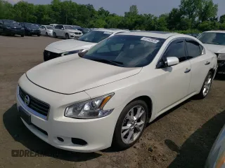 2014 Nissan Maxima SV with VIN 1N4AA5AP1EC486954, listed as a Copart auction lot 61142025 with 137,888 mi miles and Salvage title. Bid and sale history available at DreamBid. Image 1.