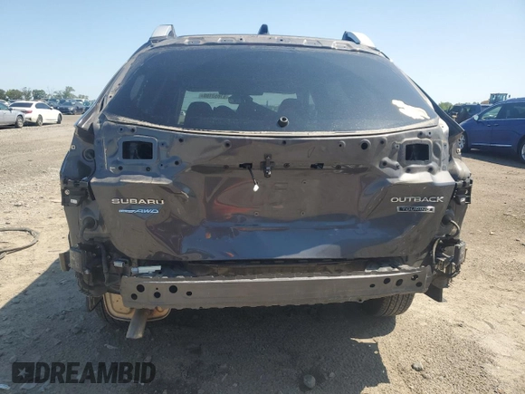 2024 Subaru Outback Touring with VIN 4S4BTAPC6R3221793, listed as a Copart auction lot 61653185 with 15,773 mi miles and Salvage title. Bid and sale history available at DreamBid. Image 6.