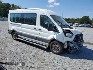2015 Ford Transit XL z VIN 1FBZX2CM8FKA64060, wystawiony jako Copart lot #74784034 z przebiegiem 33 249 mil mil oraz Szkoda całkowita • Salvage title. Historia ofert i sprzedaży dostępna na DreamBid. Obrazek 4.