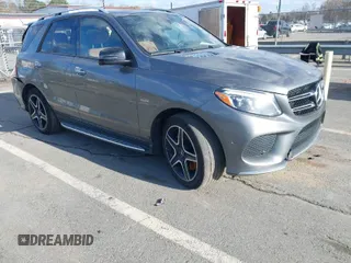 2018 Mercedes-Benz GLE 43 AMG with VIN 4JGDA6EB3JB100851, listed as a IAAI auction lot 41791759 with 70,155 mi miles and . Bid and sale history available at DreamBid. Image 1.