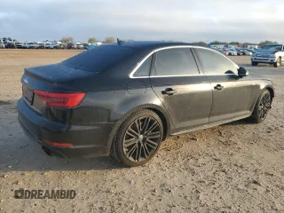 2017 Audi A4 Premium Plus with VIN WAULNAF42HN010605, listed as a Copart auction lot 83840254 with 103,580 mi miles and Salvage Title. Bid and sale history available at carsss.com. Image 3.