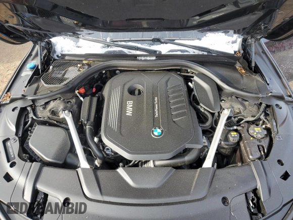 2019 BMW 7 Series 740i xDrive z VIN WBA7E4C50KGV28241, wystawiony jako Copart lot #87329774 z przebiegiem Nie podano mil oraz Szkoda całkowita • Salvage title. Historia ofert i sprzedaży dostępna na DreamBid. Obrazek 11.