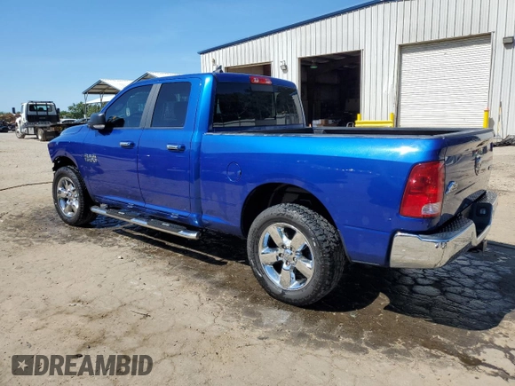 2018 Ram 1500 SLT with VIN 1C6RR7GG7JS247280, listed as a Copart auction lot 56321714 with 92,296 mi miles and Salvage title. Bid and sale history available at DreamBid. Image 2.