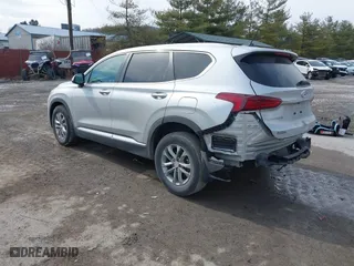 2020 Hyundai Santa Fe SE with VIN 5NMS2CAD6LH168588, listed as a IAAI auction lot 41643427 with 50,446 mi miles. Bid and sale history available at carsss.com. Image 3.