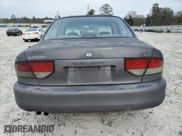 1997 Mitsubishi Galant ES with VIN 4A3AJ56G9VE183134, listed as a Copart auction lot 47187625 with 286,365 mi miles and Salvage Title. Bid and sale history available at carsss.com. Image 6.