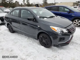 2024 Mitsubishi Mirage G4 ES with VIN ML32FUFJ8RHF11877, listed as a Copart auction lot 54574865 with 171 mi miles and Non Repairable. Bid and sale history available at carsss.com. Image 4.