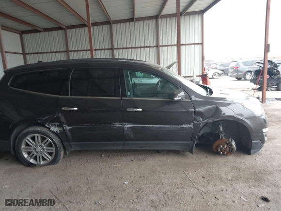 2015 Chevrolet Traverse LT with VIN 1GNKRGKD7FJ318232, listed as a IAAI auction lot 41590749 with 77,291 mi miles. Bid and sale history available at carsss.com. Image 13.