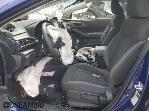 2024 Subaru Impreza z VIN JF1GUABC1R8321338, wystawiony jako Copart lot #57155825 z przebiegiem Nie podano mil oraz Szkoda całkowita • Salvage title. Historia ofert i sprzedaży dostępna na DreamBid. Obrazek 7.