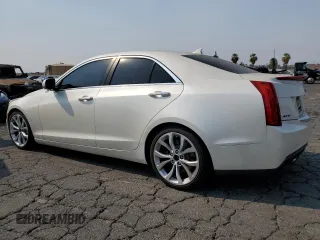 2014 Cadillac ATS Premium with VIN 1G6AE5SX7E0124063, listed as a Copart auction lot 68642254 with 142,839 mi miles and Salvage Title. Bid and sale history available at carsss.com. Image 2.