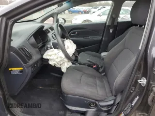 2015 Kia Rio EX with VIN KNADN4A3XF6456562, listed as a Copart auction lot 87403554 with 148,601 mi miles and Salvage Title. Bid and sale history available at carsss.com. Image 7.