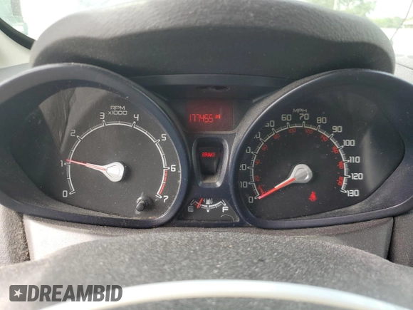 2012 Ford Fiesta S with VIN 3FADP4AJXCM198282, listed as a Copart auction lot 59572865 with 177,455 mi miles and Salvage title. Bid and sale history available at DreamBid. Image 9.