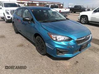 2017 Subaru Impreza z VIN 4S3GTAA60H1727501, wystawiony jako IAAI lot #42052675 z przebiegiem 98 632 mil mil oraz . Historia ofert i sprzedaży dostępna na DreamBid. Obrazek 1.