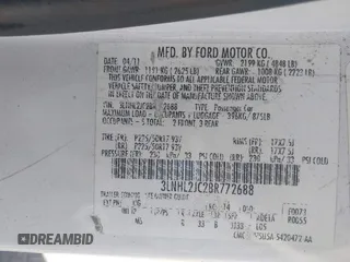 2011 Lincoln MKZ with VIN 3LNHL2JC2BR772688, listed as a IAAI auction lot 42525389 with 127,530 mi miles and . Bid and sale history available at DreamBid. Image 9.