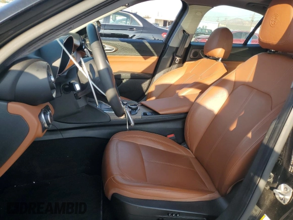2019 Alfa Romeo Giulia Ti Sport with VIN ZARFAMBN2K7605032, listed as a Copart auction lot 76112464 with 63,046 mi miles and Salvage Title. Bid and sale history available at carsss.com. Image 7.