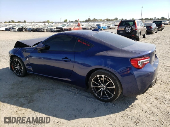 2017 Toyota 86 with VIN JF1ZNAA17H8708822, listed as a Copart auction lot 74985344 with 71,808 mi miles and Salvage Title. Bid and sale history available at carsss.com. Image 2.