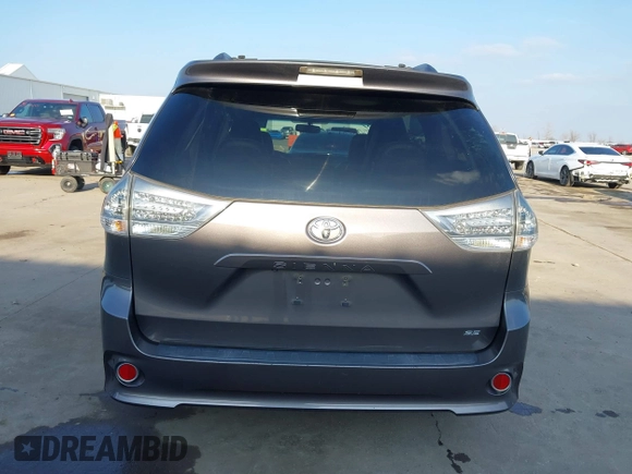 2012 Toyota Sienna SE with VIN 5TDXK3DC3CS176184, listed as a IAAI auction lot 41508814 with 162,052 mi miles. Bid and sale history available at carsss.com. Image 16.