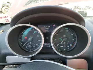 2007 Mercedes-Benz SLK-Class 3.5L with VIN WDBWK56F47F138157, listed as a Copart auction lot 44278645 with 84,704 mi miles and Salvage Title. Bid and sale history available at carsss.com. Image 9.