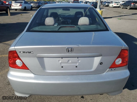 2004 Honda Civic LX with VIN 1HGEM21584L025511, listed as a Copart auction lot 73437184 with 155,461 mi miles and Salvage Title. Bid and sale history available at carsss.com. Image 6.