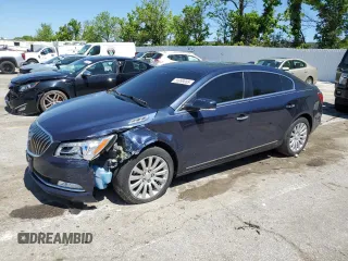 2016 Buick LaCrosse Leather with VIN 1G4GB5G32GF167436, listed as a Copart auction lot 55999085 with 103,219 mi miles and Salvage title. Bid and sale history available at DreamBid. Image 1.