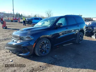 2024 Dodge Durango GT Plus with VIN 1C4RDJDG1RC173658, listed as a IAAI auction lot 41212499 with 913 mi miles and . Bid and sale history available at DreamBid. Image 16.