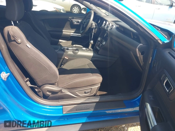 2019 Ford Mustang EcoBoost with VIN 1FA6P8TH3K5124197, listed as a IAAI auction lot 42579034 with 57,965 mi miles and . Bid and sale history available at DreamBid. Image 5.