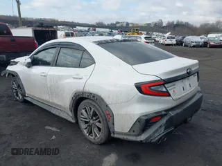 2022 Subaru WRX with VIN JF1VBAA60N9002705, listed as a IAAI auction lot 41667953 with 35,574 mi miles. Bid and sale history available at carsss.com. Image 3.