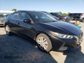 2020 Nissan Sentra S with VIN 3N1AB8BVXLY230437, listed as a Copart auction lot 50471005 with 134,605 mi miles and Clean Title. Bid and sale history available at carsss.com. Image 4.