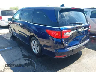 2019 Honda Odyssey EX-L with VIN 5FNRL6H78KB096922, listed as a IAAI auction lot 42008685 with 116,723 mi miles and . Bid and sale history available at DreamBid. Image 3.