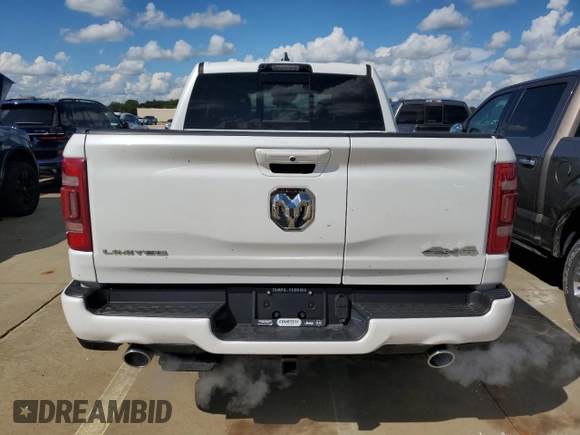 2024 Ram 1500 Limited with VIN 1C6SRFHT4RN137417, listed as a Copart auction lot 73641594 with Not provided miles and Non repairable. Bid and sale history available at DreamBid. Image 6.