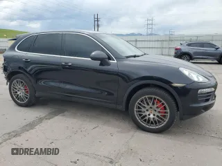 2013 Porsche Cayenne S with VIN WP1AB2A26DLA83415, listed as a Copart auction lot 58586125 with 141,439 mi miles and Salvage title. Bid and sale history available at DreamBid. Image 4.