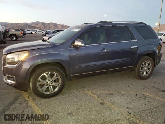 2014 GMC Acadia SLT with VIN 1GKKRRKD4EJ300374, listed as a Copart auction lot 80742544 with 109,145 mi miles and Salvage Title. Bid and sale history available at carsss.com. Image 1.