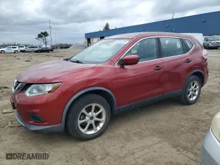 2016 Nissan Rogue SV with VIN KNMAT2MV6GP703861, listed as a Copart auction lot 53243735 with 115,817 mi miles and Clean Title. Bid and sale history available at carsss.com. Image 1.