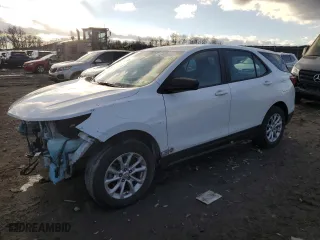 2020 Chevrolet Equinox LS with VIN 3GNAXSEV1LS682293, listed as a Copart auction lot 42425525 with 150,637 mi miles and Salvage Title. Bid and sale history available at carsss.com. Image 1.