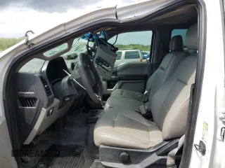 2018 Ford Super Duty F-250 SRW XL with VIN 1FT7W2BT2JEC56242, listed as a Copart auction lot 51100435 with 203,831 mi miles and Salvage Title. Bid and sale history available at carsss.com. Image 7.