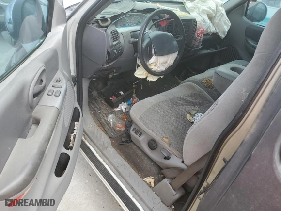 1999 Ford F-150 Work Series with VIN 1FTRX17W0XNA86913, listed as a Copart auction lot 75621254 with 0 mi miles and Salvage Title. Bid and sale history available at carsss.com. Image 8.