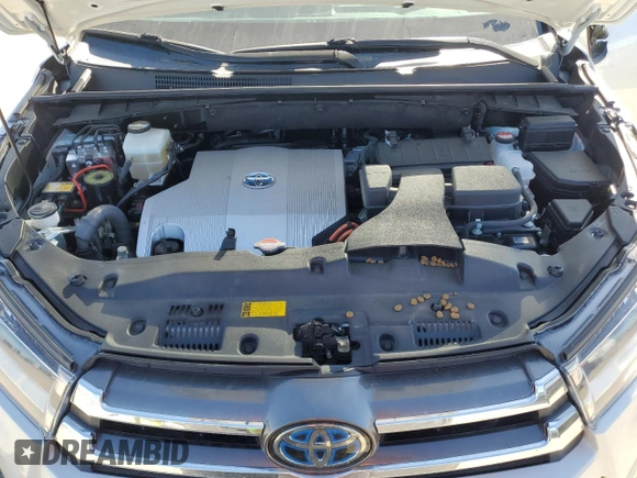 2017 Toyota Highlander Hybrid Limited with VIN 5TDDGRFH5HS027024, listed as a Copart auction lot 48002505 with 64,372 mi miles and Salvage title. Bid and sale history available at DreamBid. Image 12.