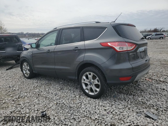 2015 Ford Escape Titanium with VIN 1FMCU9J90FUA52213, listed as a Copart auction lot 50302455 with 170,268 mi miles and Salvage Title. Bid and sale history available at carsss.com. Image 2.